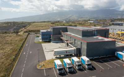 Frais Import s’équipe d’une station de relevage pour son nouvel entrepôt à La Réunion